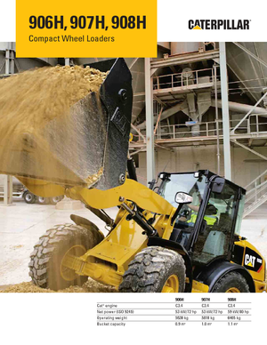 Колесни товарачи Caterpillar 906H