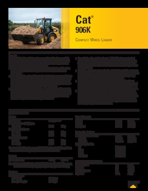 Колесни товарачи Caterpillar 906K