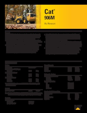 Колесни товарачи Caterpillar 906M