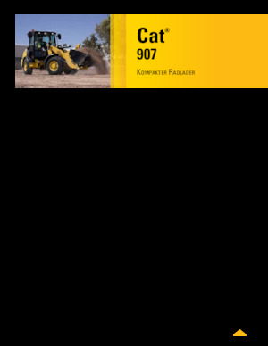 Колесни товарачи Caterpillar 907