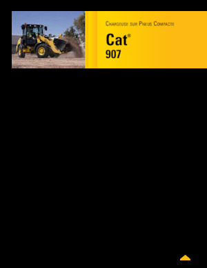 Колесни товарачи Caterpillar 907
