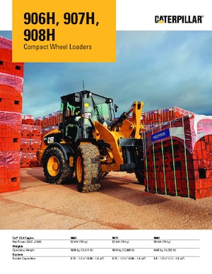 Колесни товарачи Caterpillar 907 H