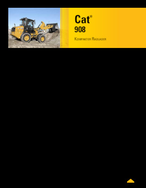 Колесни товарачи Caterpillar 908