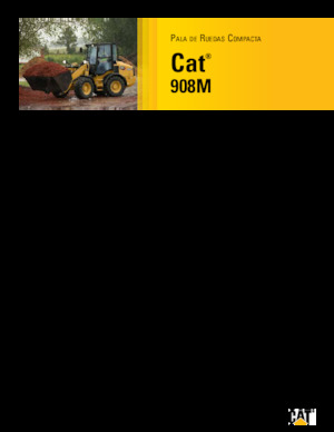 Колесни товарачи Caterpillar 908M