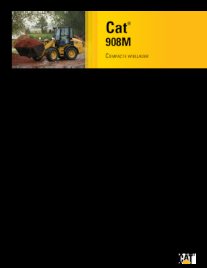 Колесни товарачи Caterpillar 908M