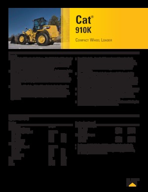 Колесни товарачи Caterpillar 910K