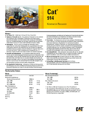 Колесни товарачи Caterpillar 914