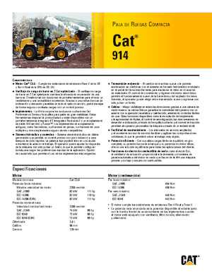 Колесни товарачи Caterpillar 914