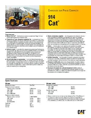 Колесни товарачи Caterpillar 914
