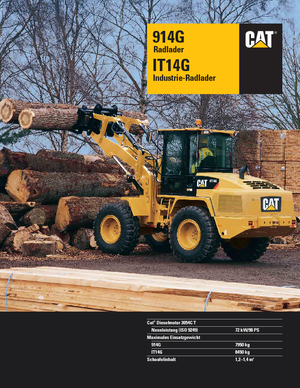 Колесни товарачи Caterpillar IT14G