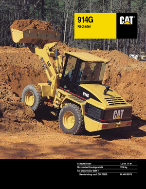 Колесни товарачи Caterpillar 914 G