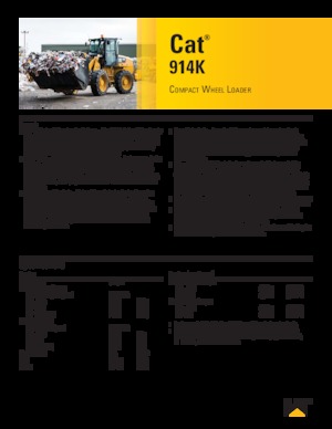 Колесни товарачи Caterpillar 914K