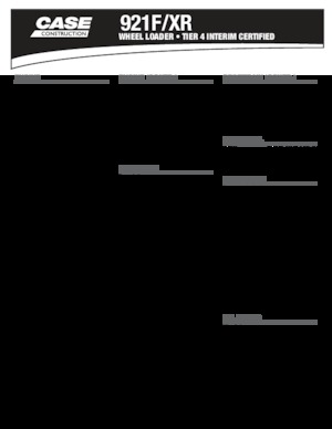 Колесни товарачи Case 921 F/XR