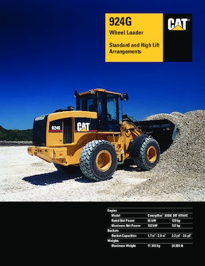 Колесни товарачи Caterpillar 924 G