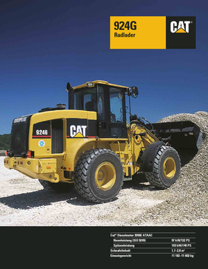 Колесни товарачи Caterpillar 924 G HL