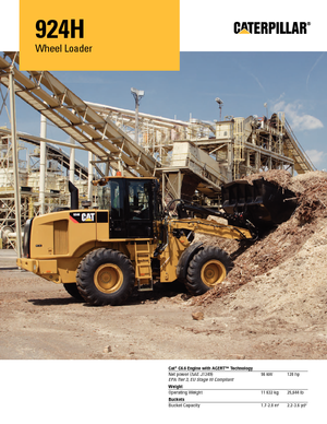 Колесни товарачи Caterpillar 924H