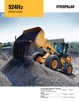 Колесни товарачи Caterpillar 924Hz
