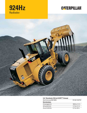 Колесни товарачи Caterpillar 924Hz