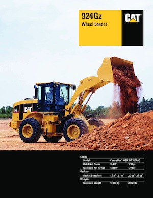 Колесни товарачи Caterpillar 924GZ