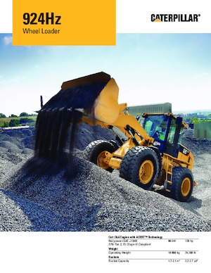 Колесни товарачи Caterpillar 924Hz