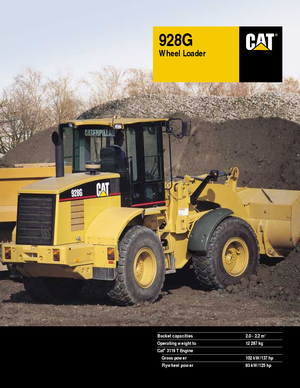 Колесни товарачи Caterpillar 928 G