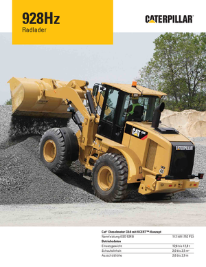 Колесни товарачи Caterpillar 928Hz