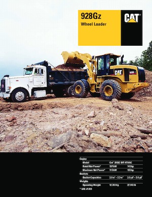 Колесни товарачи Caterpillar 928Gz