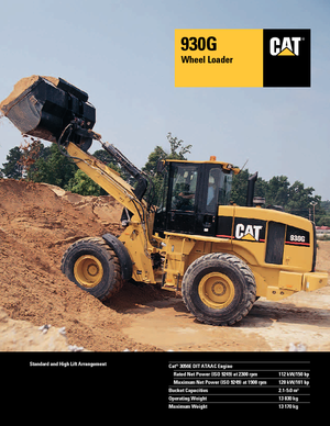 Колесни товарачи Caterpillar 930 G