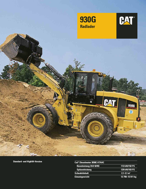 Колесни товарачи Caterpillar 930 G