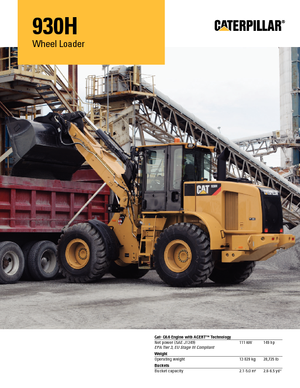 Колесни товарачи Caterpillar 930H