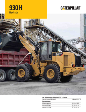 Колесни товарачи Caterpillar 930H