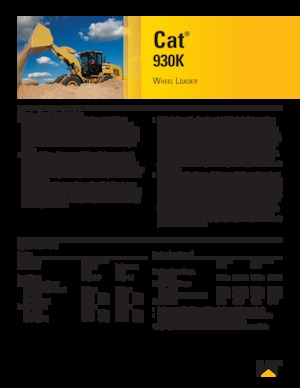 Колесни товарачи Caterpillar 930K