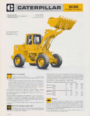 Колесни товарачи Caterpillar 936