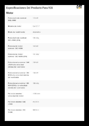 Колесни товарачи Caterpillar 938