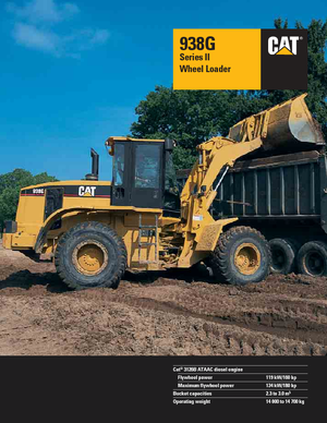 Колесни товарачи Caterpillar 938G II