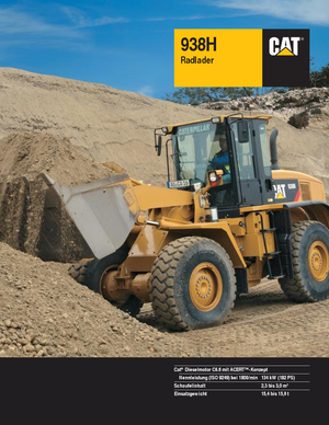 Колесни товарачи Caterpillar 938H