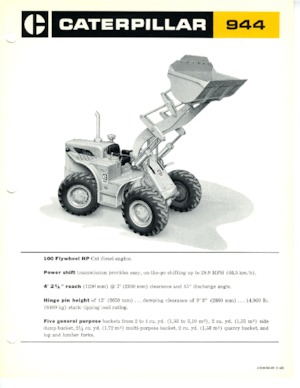 Колесни товарачи Caterpillar 944