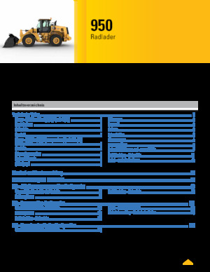 Колесни товарачи Caterpillar 950