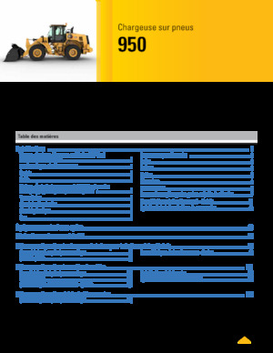 Колесни товарачи Caterpillar 950