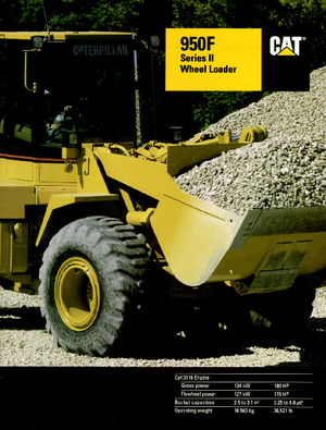 Колесни товарачи Caterpillar 950 F II-StVZO