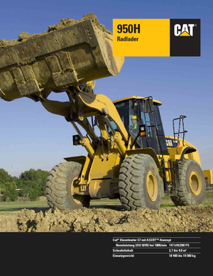 Колесни товарачи Caterpillar 950H