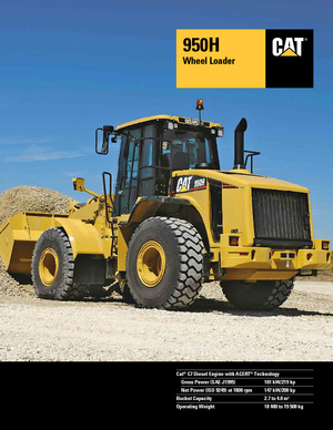 Колесни товарачи Caterpillar 950H
