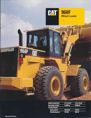 Колесни товарачи Caterpillar 950F