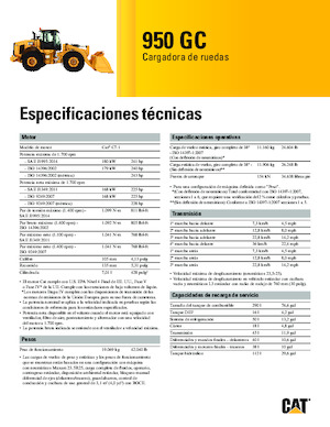 Колесни товарачи Caterpillar 950GC