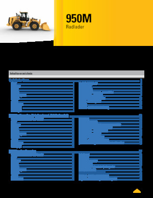Колесни товарачи Caterpillar 950M