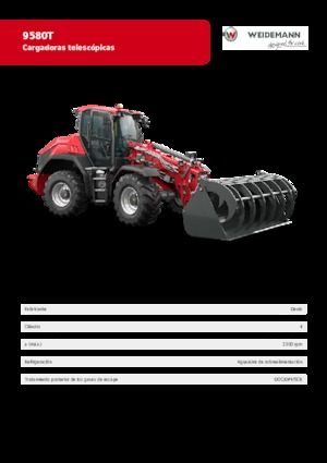 Колесни товарачи Weidemann 9580 T
