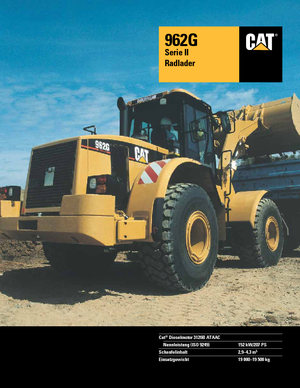 Колесни товарачи Caterpillar 962 G II