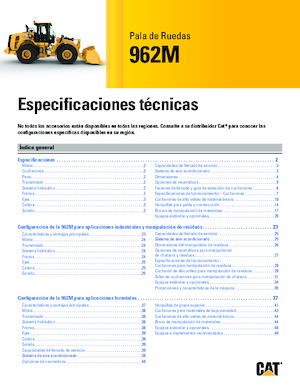 Колесни товарачи Caterpillar 962M