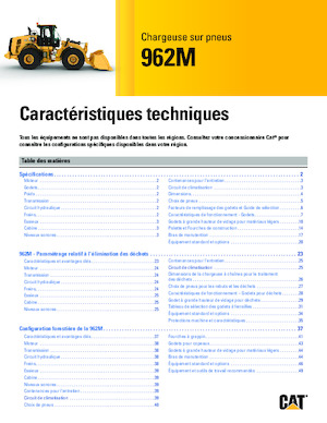 Колесни товарачи Caterpillar 962M