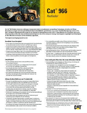 Колесни товарачи Caterpillar 966